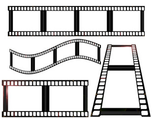 film strip photo frame compilation