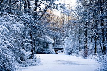 Brücke im Tiergarten