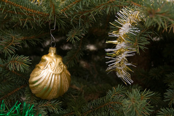 Fototapeta na wymiar New-Year Tree Decoration