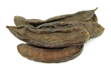 Carob seed pod