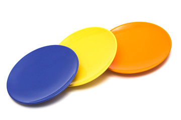 Three color plates