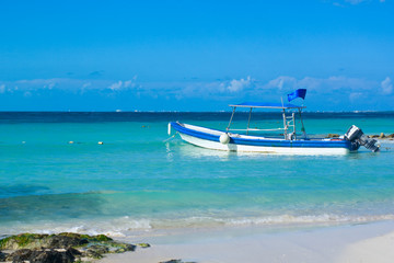 Obraz premium vacations boat