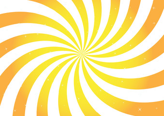 Orange Swirl illustration