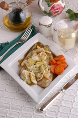 Salmerino alle cipolle e mele - Secondi del Trentino A. A.