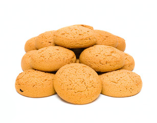 Cakes isolated on white