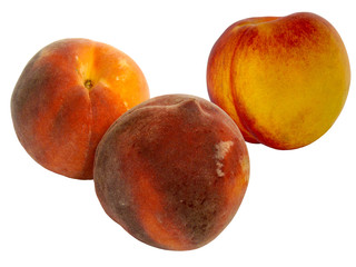 Fruit peaches fresh
