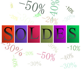 affichage de soldes