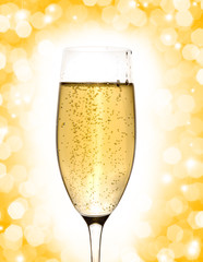 glass of champagne