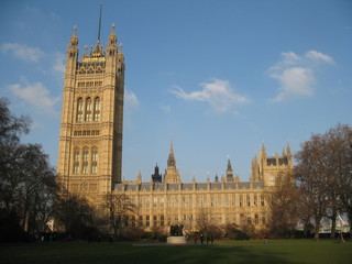 Fototapeta na wymiar Londra - House of Parliament