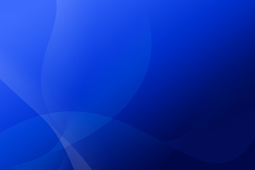 Abstrakter Hintergrund - blaue Wellen, blauer Rauch, Verlauf