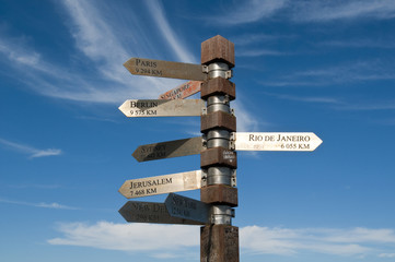 Post at Cape of Good Hope