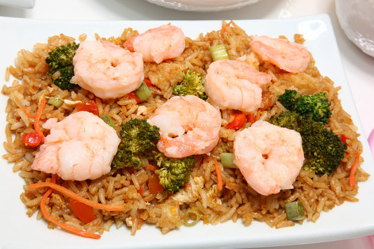 Asian Shrimp Fried Rice