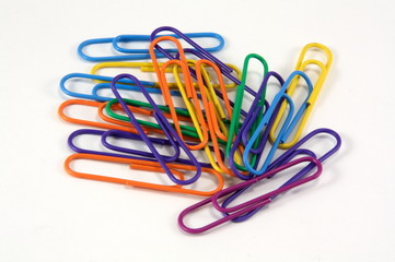 Colorful Paperclips