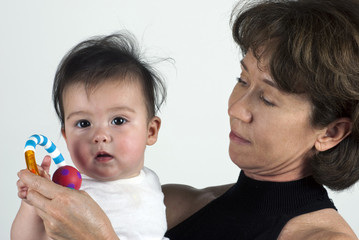 Grandma and Baby Girl