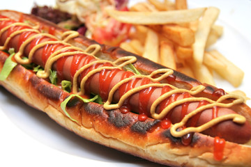 hotdog food