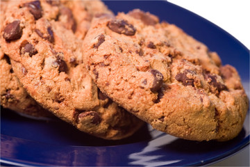 cookies on plate
