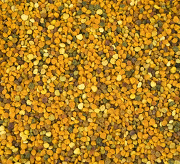 Blossom dust as background