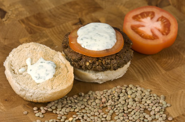 vegetable hamburger