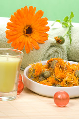 Calendula spa set