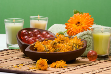 Calendula spa set