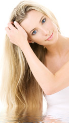 Naklejka premium haircare