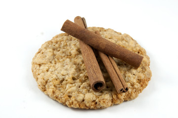 Cinnamon on cookie