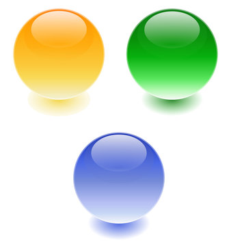 Sphères colorées