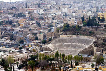 Obraz premium Amman amphitheater - Jordan
