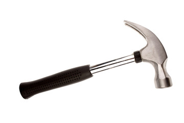 Hammer isolated over white background