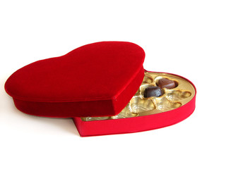 Heart shaped Chocolate Box