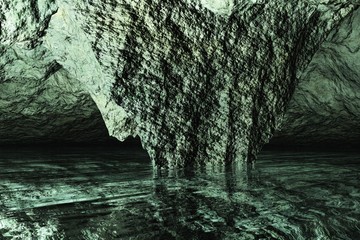 grotte eau de source - 11310510