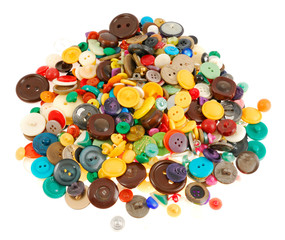 Texture of colored buttons