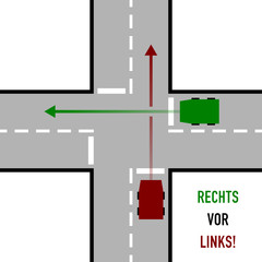 rechts vor links!