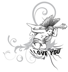 valentine illustration