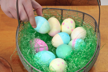 Colored Easter Eggs