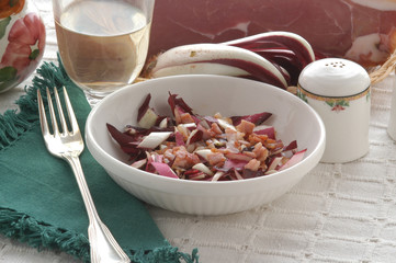 Insalata con lo speck - Antipasti del Trentino Alto Adige