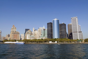 Naklejka premium Battery Park