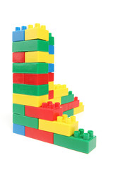 Naklejka premium Brique construction