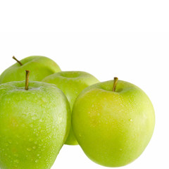 green apples