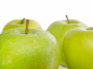 green apples