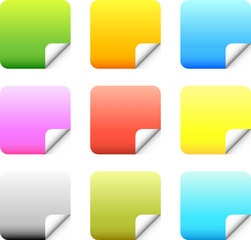 Sticker Icon Set