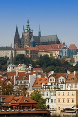 Fototapeta na wymiar View of Prague from Prague Castle...