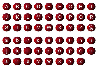 rote buchstaben © Silvia Bogdanski