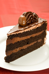 Three Layer Chocolate Cake