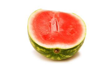 Water melon isolated on the white background