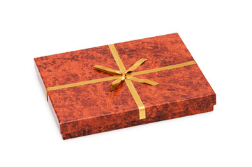 Gift boxes isolated on the white background
