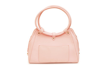 Woman bag isolated on the white background
