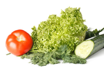 Still-life with vegetables