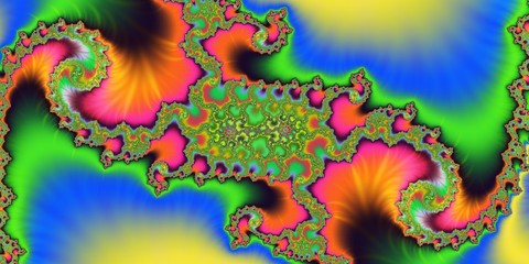 Fototapeta premium Fractal, Meditation