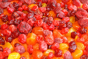Dried fruits and berries